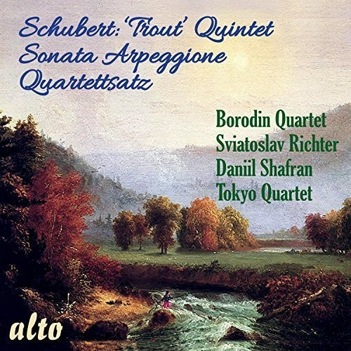 Schubert / Richter, Sviatoslav / Shafran, Daniil: Trout Quintet / Sonata Arpeggione / Quartettsatz  [ CD ]