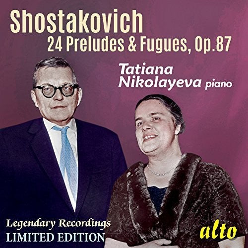 Shostakovich / Nikolayeva, Tatiana: 24 Preludes & Fugues Op. 87  [ CD ]