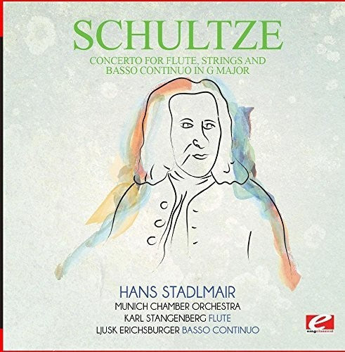 Schultze: Concerto for Flute Strings Basso Continuo G Major  [ CD ]