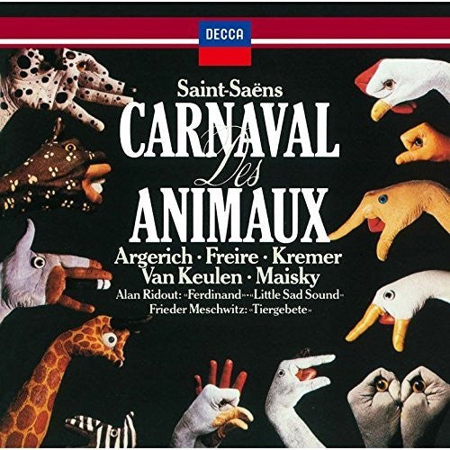 Martha Argerich: Saint-Saens: Le Carnaval Des Animaux  [ CD ]