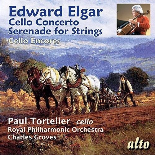 Elgar / Tortelier / Concal Philharmonic Orchestra: Cello Concerto / Serenade for Strings  [ CD ]