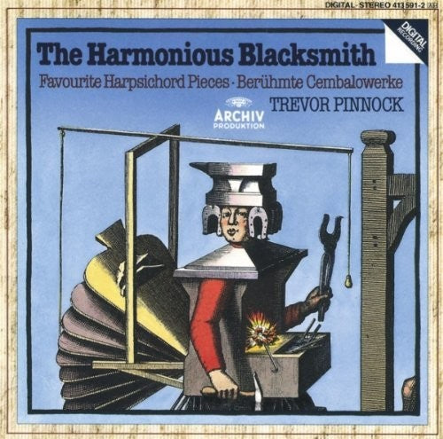 Trevor Pinnock: Harmonious Blacksmith / Harpsichord Solos  [ CD ]