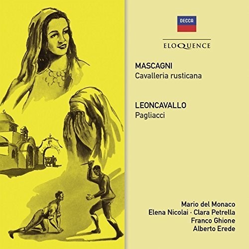 Del Monaco, Mario / Ghione, Franco / Erede, Alberto: Mascagni: Cavalleria / Leoncavallo: Pagliacci  [ CD ]