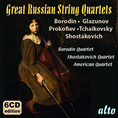 Borodin Quartet / Shostakovich Quartet / American: Great Russian String Quartets  [ CD ]