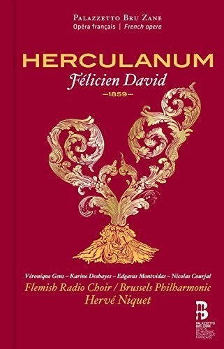 David / Gens / Flemish Radio Choir / Brussels Phil: Herculanum [CD + Book]  [ CD ]