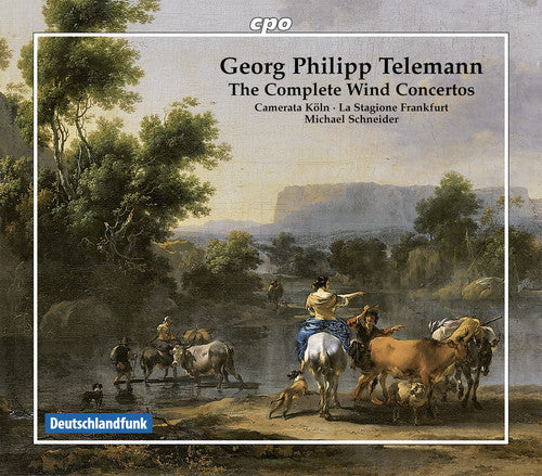 Telemann / La Stagione Frankfurt / Cologne Camera: Complete Wind Concertos  [ CD ]