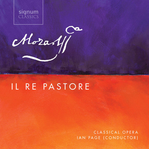 Mozart / Ainsley / Orchestra of Classical Opera: Il Re Pastore K. 208  [ CD ]