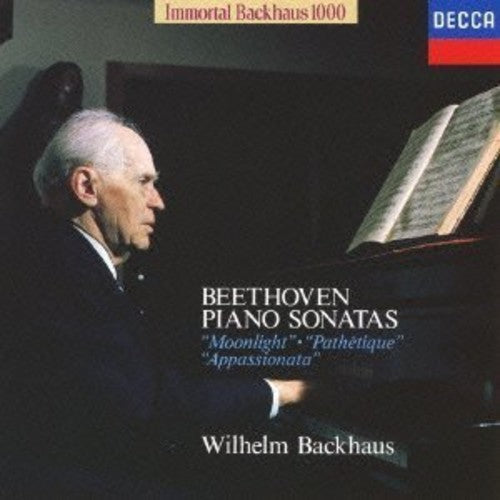 Wilhelm Bachhaus: Beethoven: Piano Sonatas 14 & 8  [ CD ]