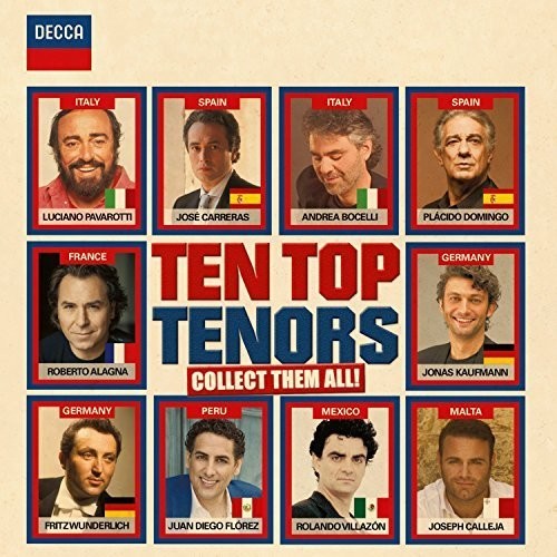 Various Artists: Ten Top Tenors  [ CD ]