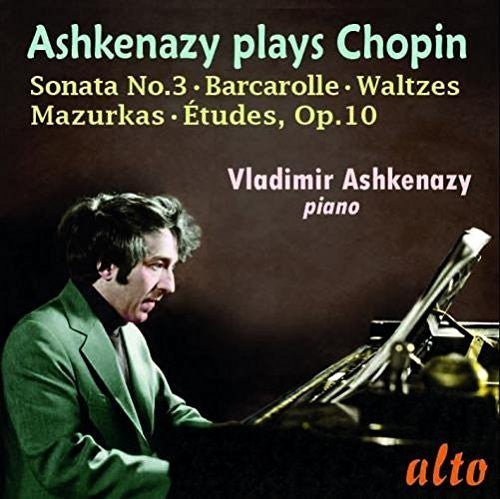 Chopin / Ashkenazy, Vladimir: CHOPIN: Etudes Op. 10, Sonata No. 3, Waltzes, Mazurkas, Barcarolle  [ CD ]