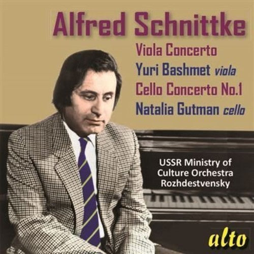 Schnittke / Bashmet / Gutman / Ussr Ministry of: SCHNITTKE: Concertos for Viola and Cello (No. 1)  [ CD ]