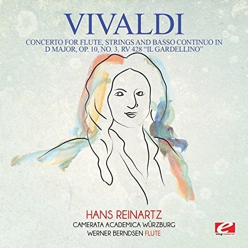 Vivaldi: Vivaldi: Concerto for Flute, Strings and Basso Continuo in D Major,Op. 10, No. 3, RV 428 Il Gardellino  [ CD ]