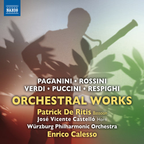 Puccini / De Ritis / Wurzburg Philharmonic Orch: Paganini, Rossini, Verdi, Puccini & Respighi: Orchestral Works  [ CD ]
