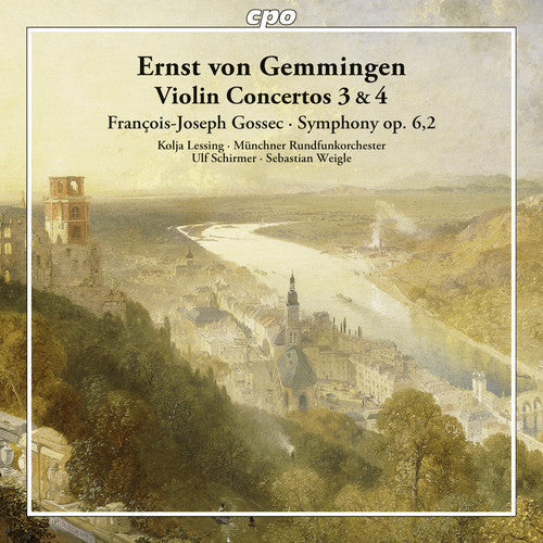Von Gemmingen / Lessin / Muenchner Rundfunkorch: Ernst von Gemmingen: Violin Concertos Nos. 3 & 4  [ CD ]