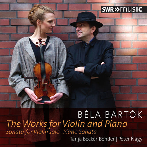 Bartok / Becker-Bender / Nagy: Bartok: Works for Violin & Piano  [ CD ]