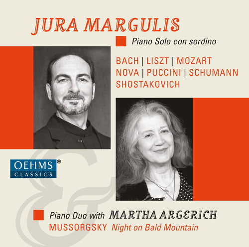 Bach, J.S. / Margulis / Argerich: Jura Margulis & Martha Argerich - Piano con Sordino  [ CD ]