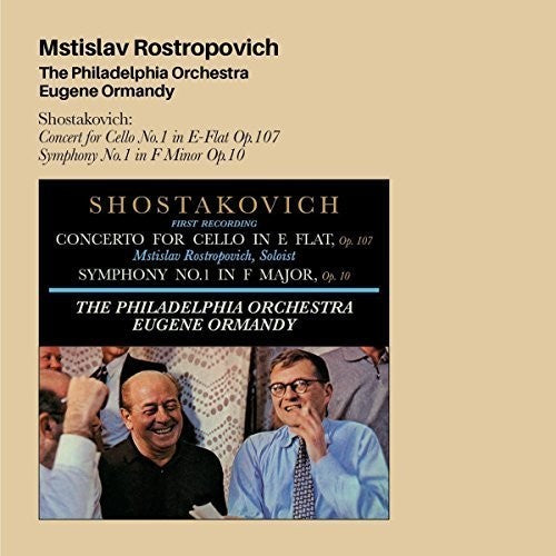 Mstislav Rostropovich: Philadelphia Orchestra Eugene Ormandy + 4 Bonus  [ CD ]