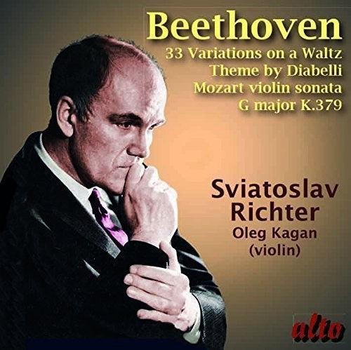 Beethoven / Richter / Kagan: BEETHOVEN: Diabelli Variations Op. 120, MOZART: Violin Sonata in G K.379, Oleg Kagan, violin  [ CD ]