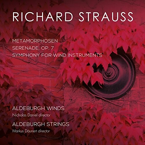 Strauss / Aldeburgh Strings / Daunert: Strauss: Metamorphosen Serenade 7 & Symphony  [ CD ]