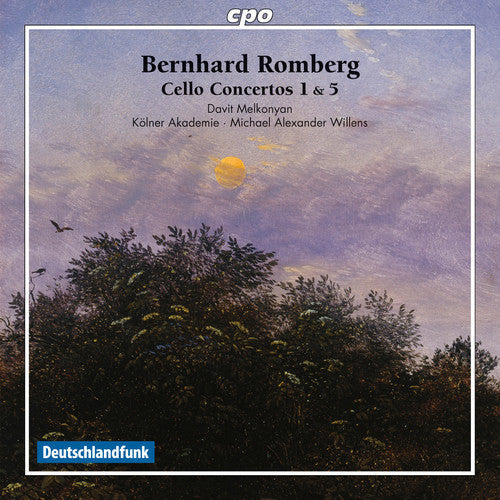 Romberg / Melkonyan / Akademie / Willens: Bernhard Romberg: Cello Concertos Nos. 1 & 5  [ CD ]