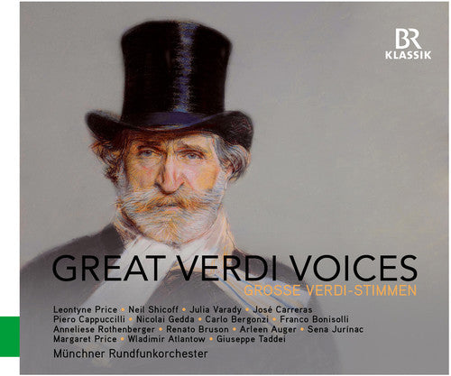 Verdi / Gedda / Capuccili / Eichorn / Carreras: Great Verdi Voices  [ CD ]
