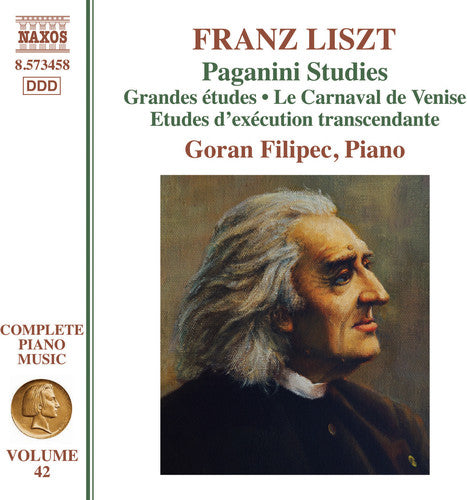 Liszt / Filipec: Liszt: Paganini Studies  [ CD ]