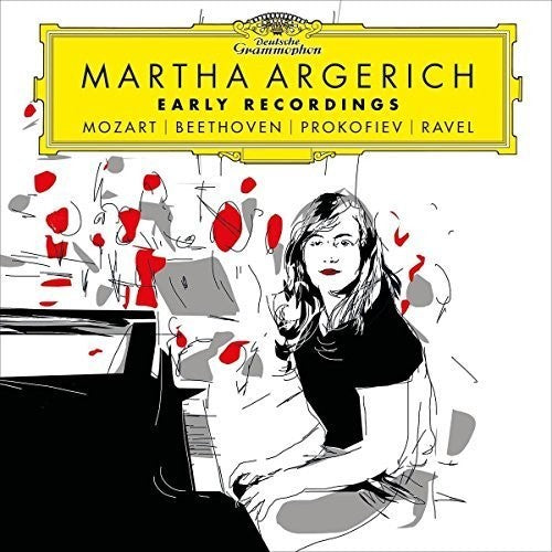 Martha Argerich: Early Recordings: Mozart Beethoven Prokofiev Ravel  [ CD ]