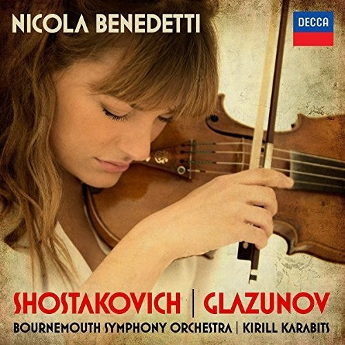 Shostakovich / Benedetti / Karabits / Bournemouth: Violin Concerto No 1: / Glazunov: Violin Concerto  [ CD ]