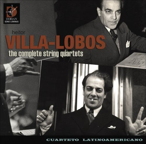 Lobos / Cuarteto Latinoamerican: Heiter Villa-lobos: Complete String Quartets  [ CD ]