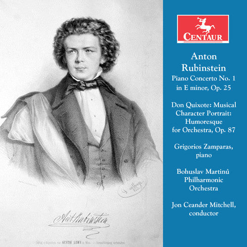 Rubinstein / Zamparas / Bohuslav Martinu Phil: Anton Rubinstein: Piano Concerto No. 1 - Don Quixote  [ CD ]