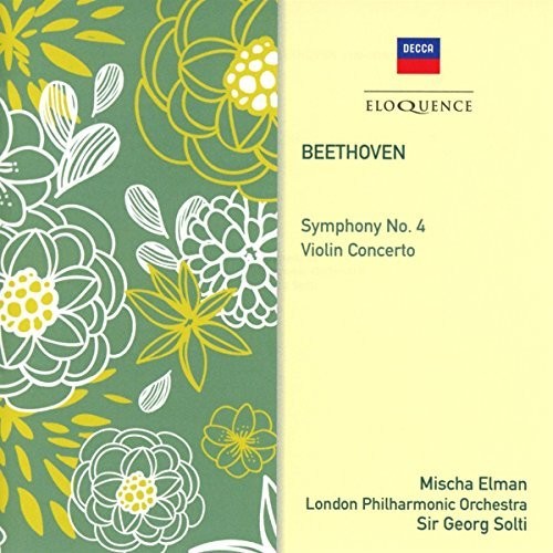 Georg Solti: Beethoven: Symphony 4 / Violin Concerto  [ CD ]