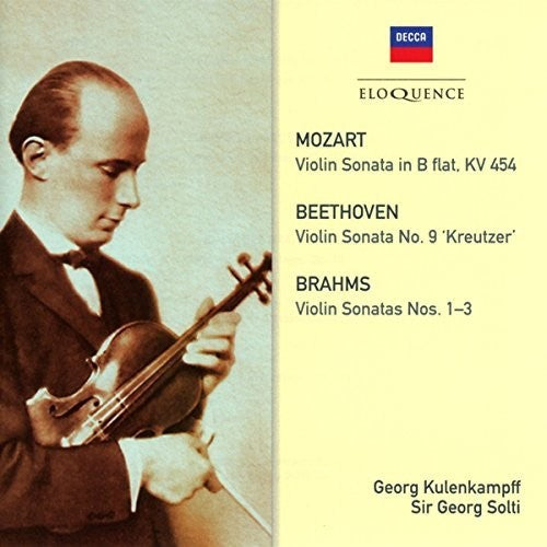 Georg Kulenkampff: Beethoven Mozart Brahms: Violin Sonatas  [ CD ]