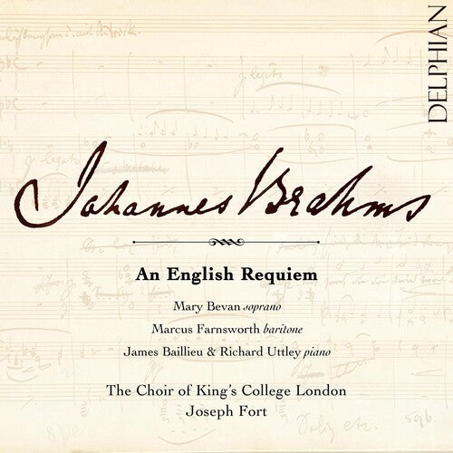 Brahms / Bevan / Fort: An English Requiem  [ CD ]