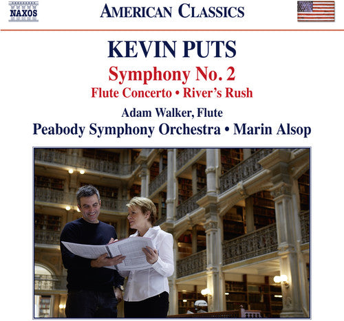 Adam Walker: Puts: Symphony No. 2 - Flute Concerto  [ CD ]