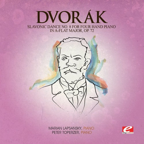 Dvorak: Slavonic Dance 8 Four Hand Piano A-Flat Maj 72  [ CD ]
