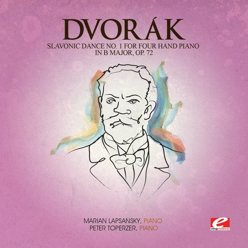 Dvorak: Slavonic Dance 1 Four Hand Piano B Maj 72  [ CD ]