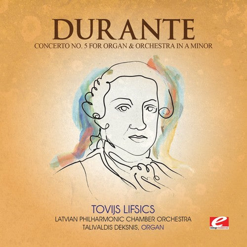 Durante: Concerto 5 Organ & Orch a Min  [ CD ]