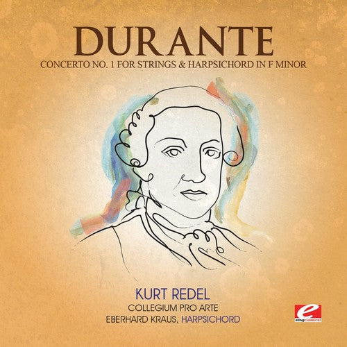 Durante: Concerto 1 Strings & Harpsichord F Min  [ CD ]