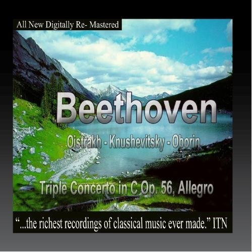 Oistrakh, David / Knushevitsky, Sviatoslav / Oborin: Beethoven - Oistrakh, Knushevitsky, Oborin - Triple Concerto in C Op.56, Allegro  [ CD ]