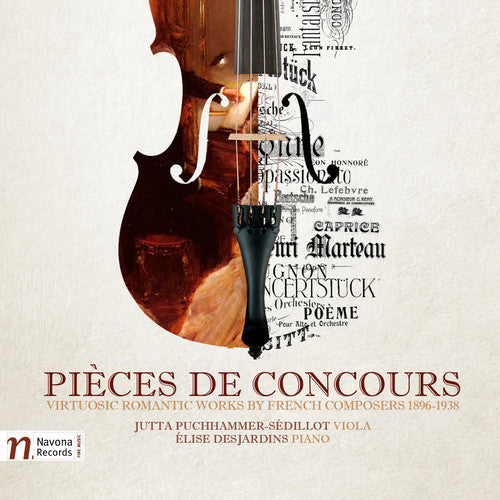 Arends / Busser / Puchhammer-Sedillot / Desjardins: Pieces de Concours: Virtuosic Romantic Works by French Composers  [ CD ]