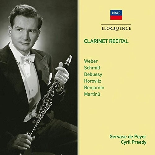 Gervase de Peyer: Clarinet Recital  [ CD ]
