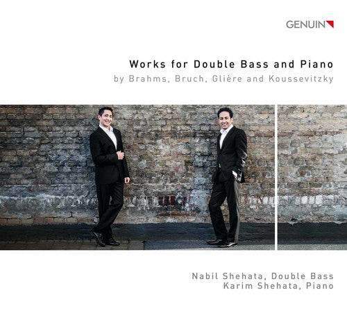 Brahms / Bruch / Koussevitzky / Shehata: Works for Double Bass & Piano  [ CD ]