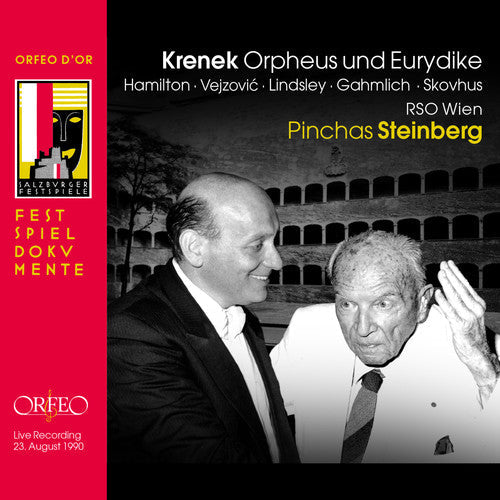 Krenek / Steinberg / Hamilton / Vejzovic: Ernst Krenek: Orpheus und Eurydike  [ CD ]