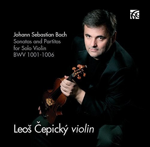 Bach / Cepicky: Johann Sebastian Bach: Sonatas & Partitas for Solo Violin, BWV1001-1006  [ CD ]