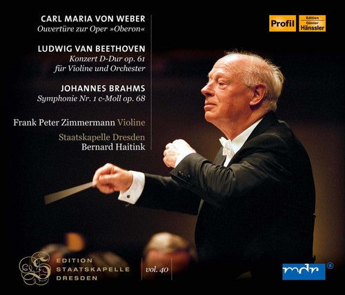 Beethoven / Brahms / Haitink / Zimermann / Haitink: Edition Staatskapelle Dresden: Carl Maria von Weber, Beethoven  [ CD ]