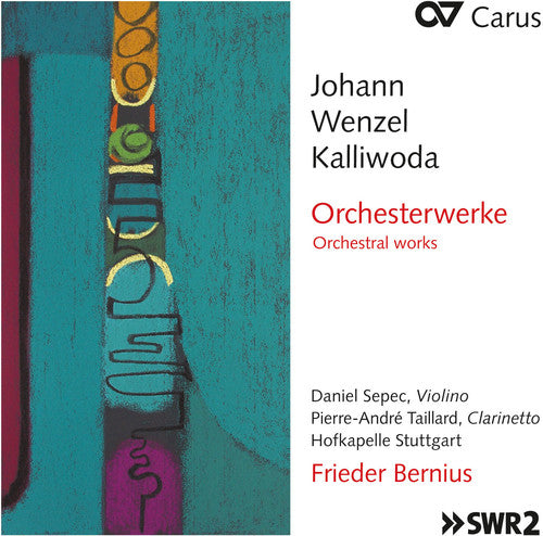 Kalliwoda / Bernius / Sepec / Taillard: Johann Wenzel Kalliwoda: Orchestral Works  [ CD ]