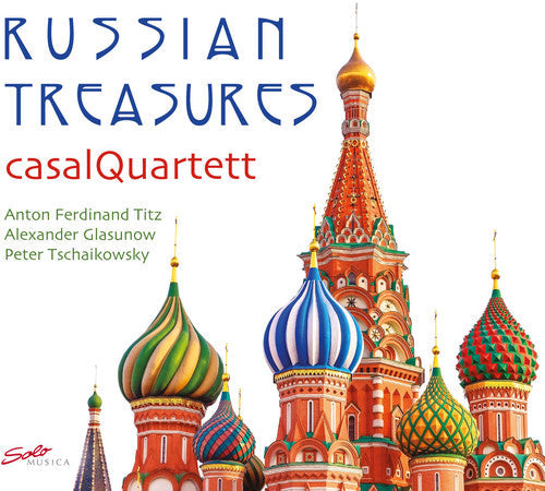 Glaszunow / Titz / Casal Quartett: Russian Treasures  [ CD ]