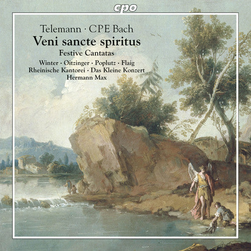 Bach, C.P.E. / Oitzinger / Poplutz / Flaig / Max: Telemann & C.P.E. Bach: Festive Cantatas  [ CD ]