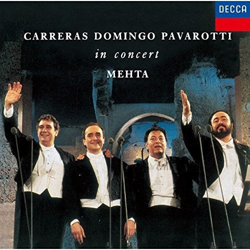Luciano Pavarotti: Carreras Domingo Pavarotti In Concert  [ CD ]