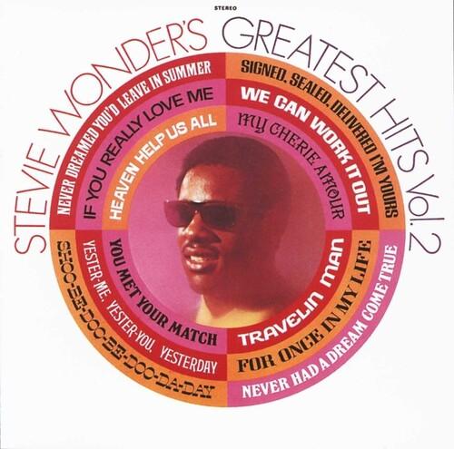 Stevie Wonder- Stevie Wonder's Greatest Hits Vol. 2 [Braille Cover LP] (DAMAGED) - LP